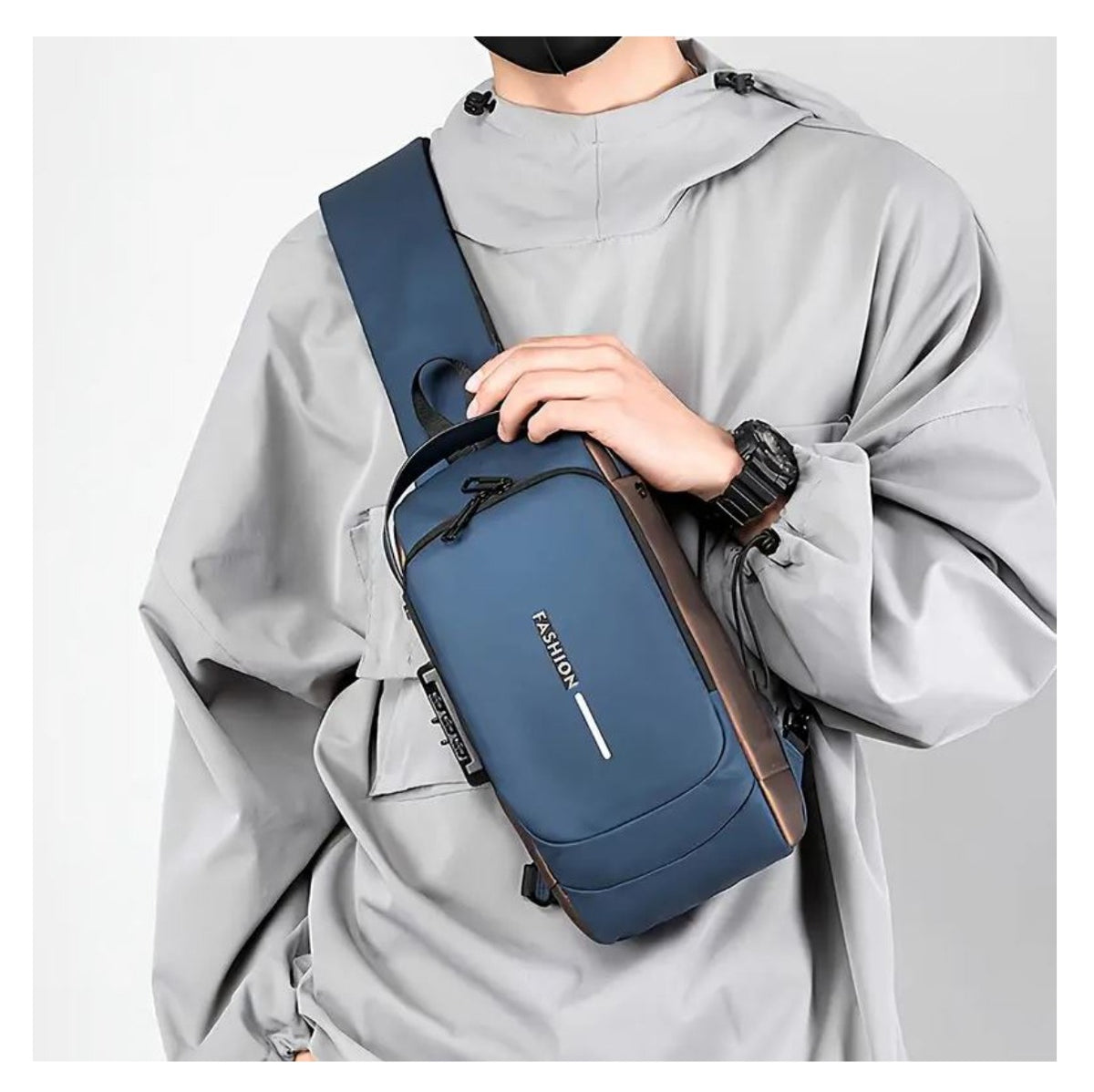 Bolso Bandolera Antirrobo